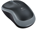 Logitech M185 Wireless Optical Zwart-Zilver