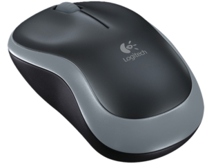 Logitech M185 Wireless Optical Zwart-Zilver