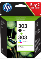 HP No.303 2-Pack 200/165 pagina´s (Origineel)