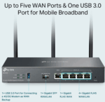 TP-Link ER706W Omada 6 poorts Gigabit VPN