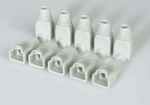 Tules voor modulaire stekkers voor kabelmontage RJ45 grijs