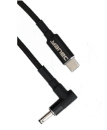 Yanec USB-C naar 4.0 x 1.35 mm laadkabel 1.8m