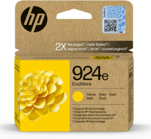 HP No.924e Geel EvoMore 800 pagina`s (Origineel)