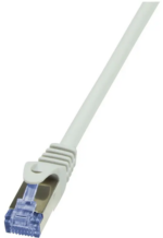 Netwerk kabel RJ45 CAT6A S/FTP 15 meter grijs