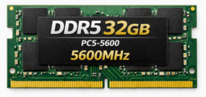 Geheugen 32GB DDR5 SODIMM 5600Mhz