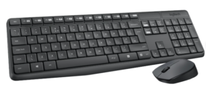 Logitech Wireless Desktop MK235 Retail Morsbestendig