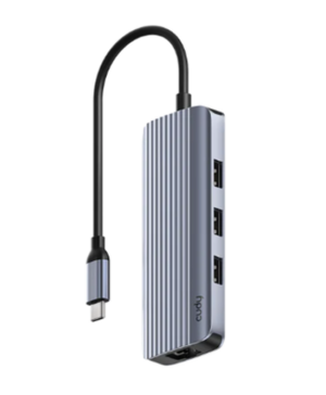 Cudy 6 Port Hub USB-C 3xUSB-A HDMI RJ45 USB-C