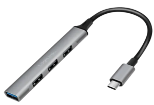 USB-C 4 port Hub 1x USB-C - 4x USB Type-A UA0392